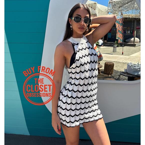 BLOGGER FAVE!!! ZARA Knit Mini Dress NWT - Picture 5 of 16